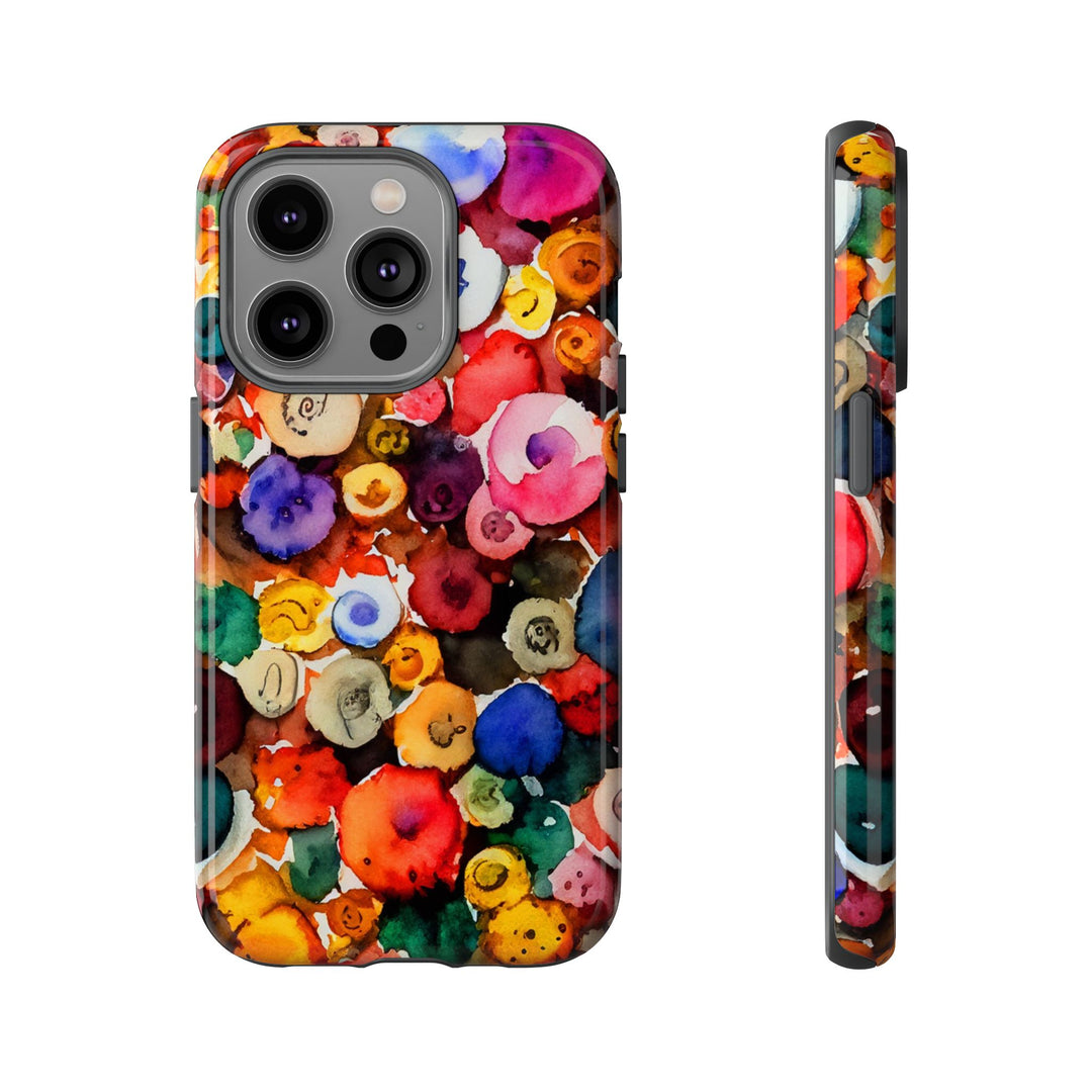 Impact Resistant, Fall Colors Buttons, Cute Phone Cases for Samsung S24, S23, S22, S21, IPhone 15 pro Iphone 14 pro Iphone 13 IPhone 12 Iphone 11 - Studio40ParkLane