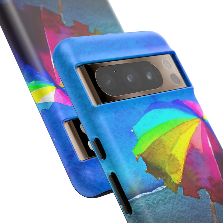 Cute Samsung Case | Cool Iphone Case | Summer Colorful Beach Parasol, Samsung S24, S23, S22, S21, IPhone 15 Case | Iphone 14 Case, Iphone 13 Case - Studio40ParkLane