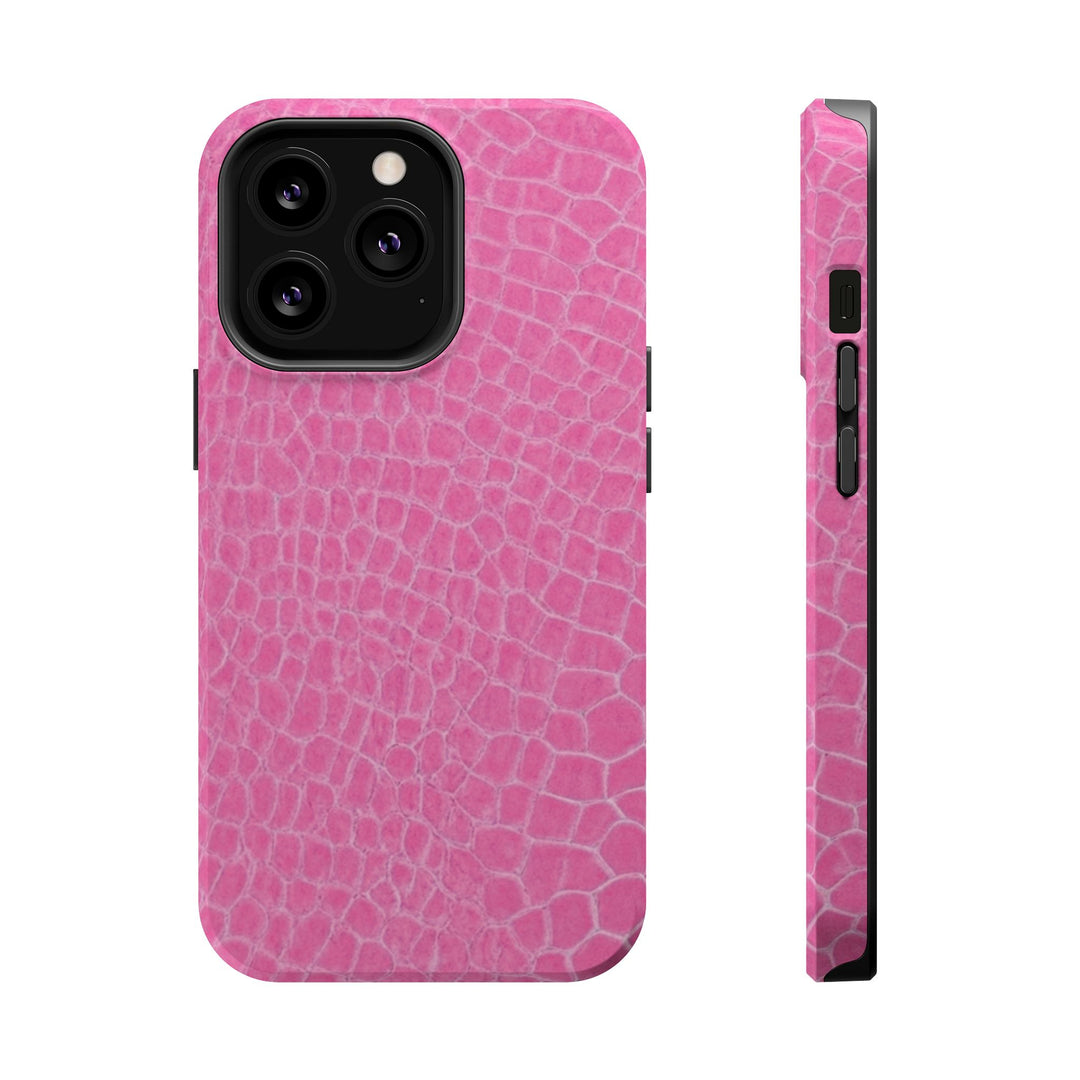 Non Leather Pink Color Pattern Magsafe Cute Phone Case for Iphone Gift for Her, | iPhone 15 Case | iPhone 15 Pro Max Case, Iphone 14, Iphone 14 Pro Max, Iphone 13, Iphone 16 - Studio40ParkLane