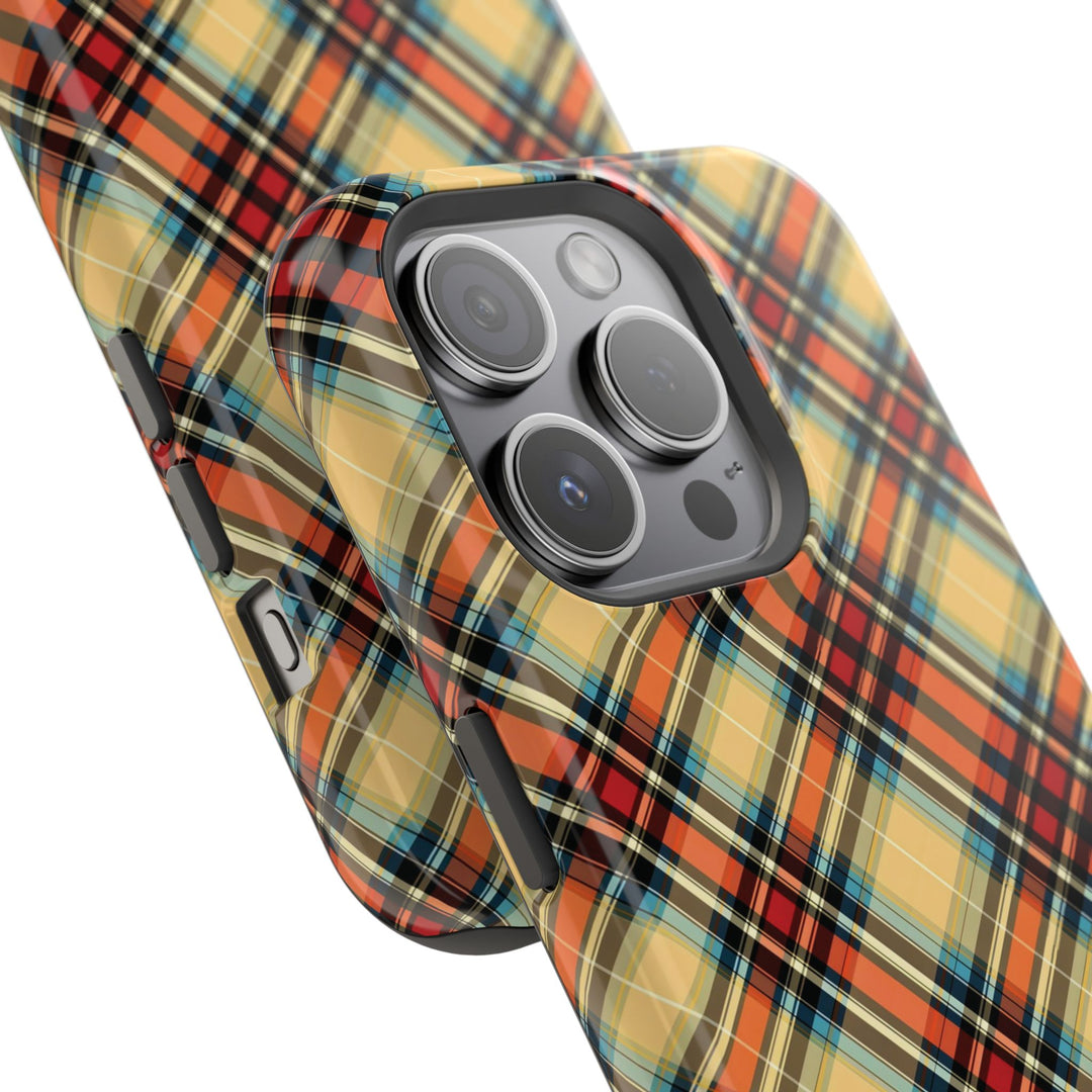 Checkered Plaid Magsafe Gift for Her Cute Phone Case for Iphone, | iPhone 16 | iPhone 15 Pro Max, Iphone 14 Pro Max, 13 12 11 10 9 8 7 - Studio40ParkLane