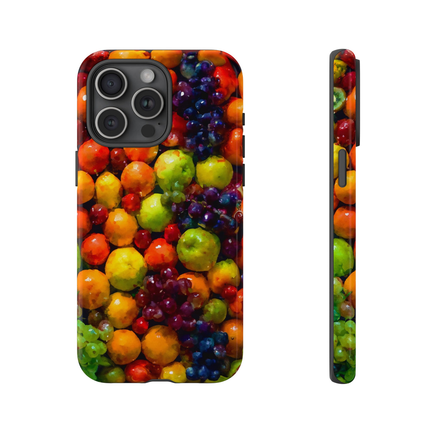 Impact Resistant, Fall Fruit, Cute Phone Cases for Samsung S24, S23, S22, S21, IPhone 15 pro Iphone 14 pro Iphone 13 IPhone 12 Iphone 11