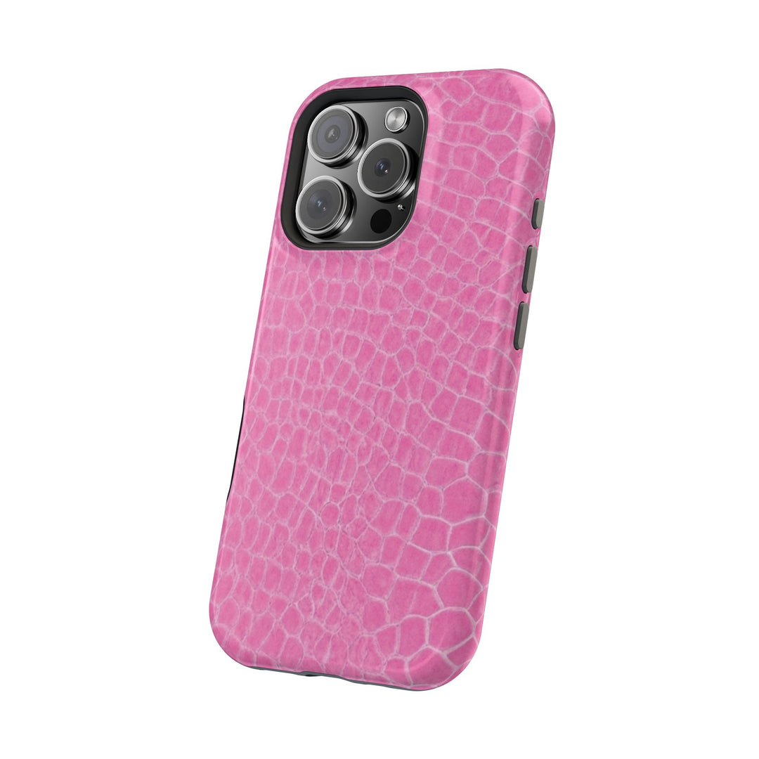 Non Leather Pink Color Pattern Magsafe Cute Phone Case for Iphone Gift for Her, | iPhone 15 Case | iPhone 15 Pro Max Case, Iphone 14, Iphone 14 Pro Max, Iphone 13, Iphone 16 - Studio40ParkLane