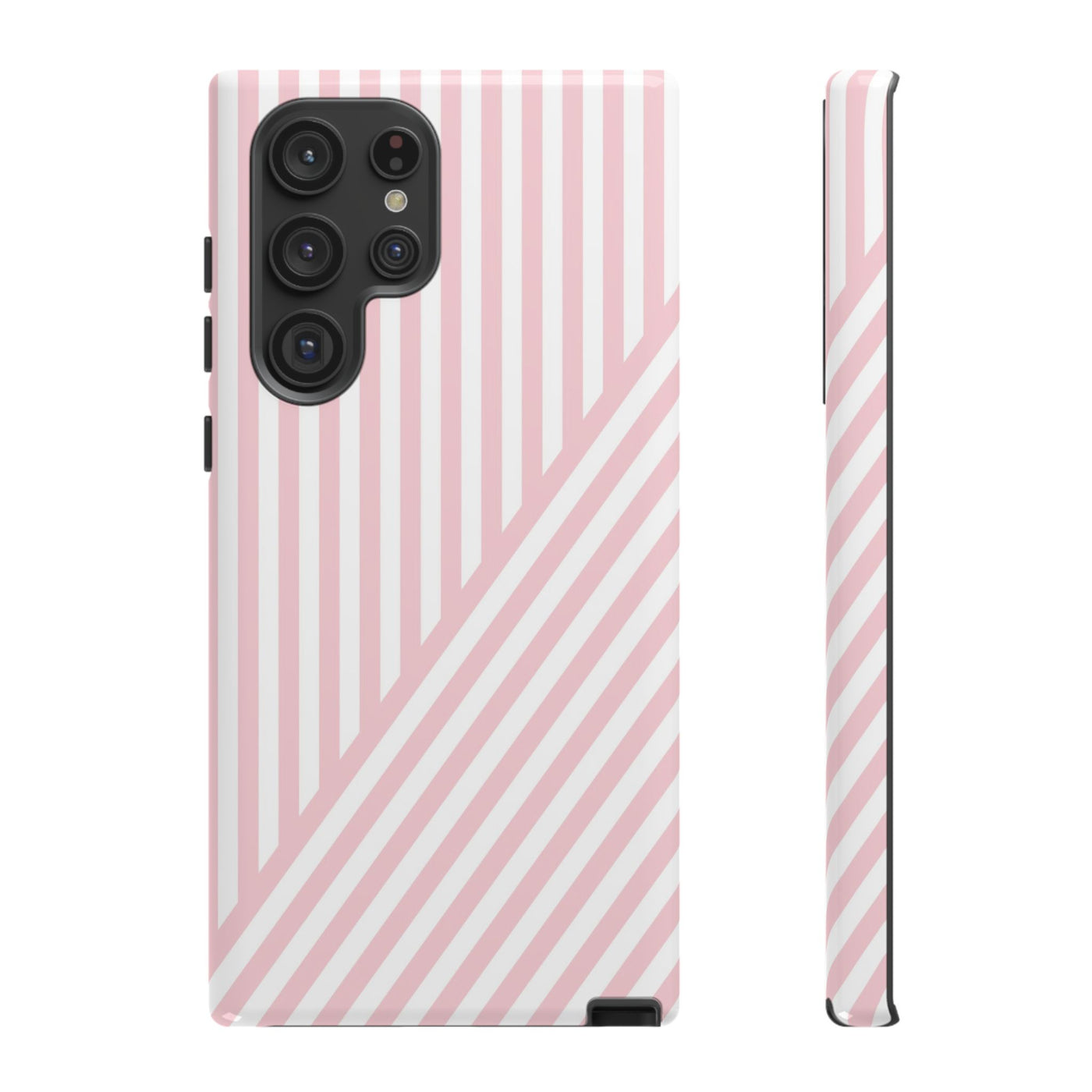 Custom Personalized Tough Phone Case - Aesthetic Stripes - For iPhone 17 Pro Max iPhone 16 Pro iPhone 15 Iphone 14 Iphone 13 Plus 13 12 11 - Studio40ParkLane