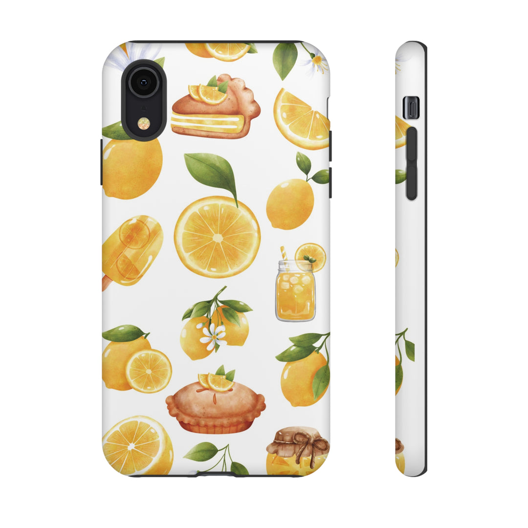 Cute IPhone Case | Summer Fruit Lemon, iPhone 15 Case | iPhone 15 Pro Case, Iphone 14 Case, Iphone 14 Pro Max Case, Protective Iphone Case - Studio40ParkLane
