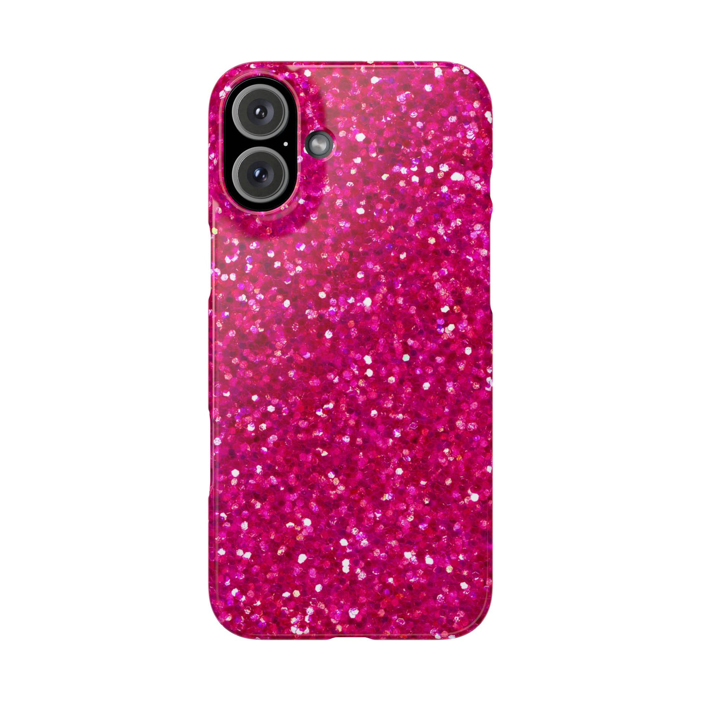 Slim Pink Glitter Cute Phone Cases for Iphone 16 Pro Max | iPhone 15 Case | iPhone 15 Pro Max Case, Iphone 14, Iphone 14 Pro Max, Iphone 13 12 11 8 7