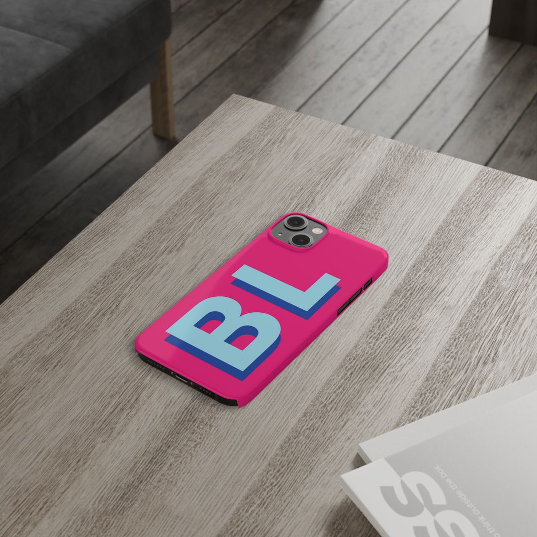 Slim Personalized Initial Custom Gift for Her Cute Phone Cases for Iphone 16 Pro Max | iPhone 15 Case | iPhone 15 Pro Max Case, Iphone 14, 13, 12, 11, 10, 8, 7 - Studio40ParkLane