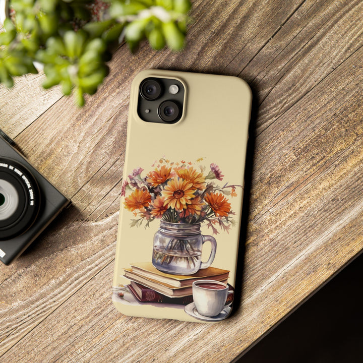 Slim Fall Autumn Leaves Cute Phone Cases for Iphone 16 | iPhone 15 Case | iPhone 15 Pro Max Case, Iphone 14, Iphone 14 Pro Max, Iphone 13, Slim Mom Dad Gift - Studio40ParkLane