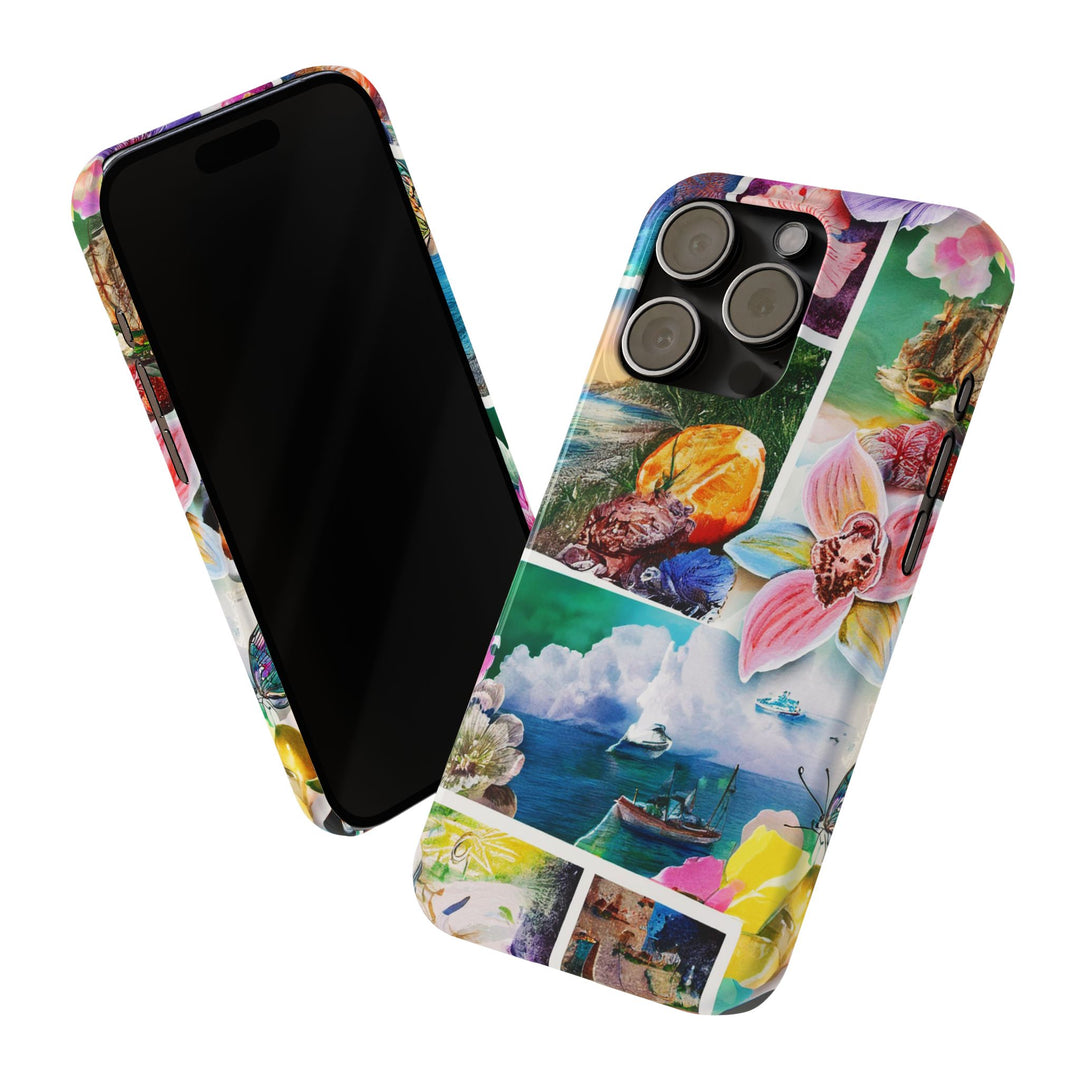 Slim Travel Coquette Collage Cute Phone Cases for Iphone | iPhone 15 Case | iPhone 15 Pro Max Case, Iphone 14, Iphone 14 Pro Max, Iphone 13 - Studio40ParkLane