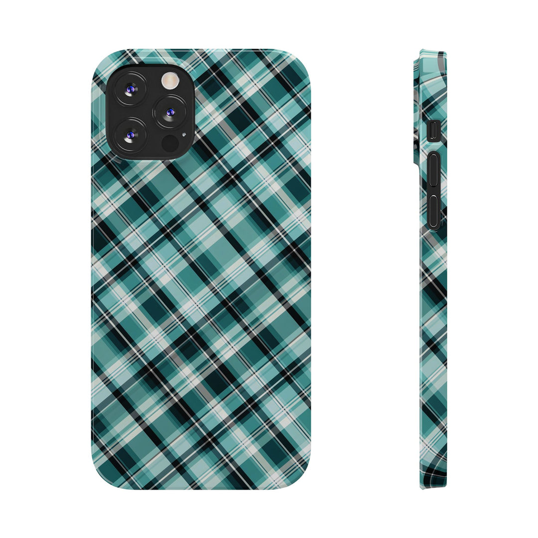 Slim Checkered Plaid Gift for Her Cute Phone Cases for Iphone 16 Pro Max | iPhone 15 Case | iPhone 15 Pro Max Case, Iphone 14, 13, 12, 11, 10, 8, 7 - Studio40ParkLane