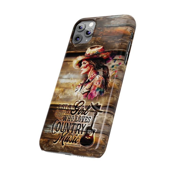 Slim Cute Phone Cases for Iphone - | iPhone 15 Case | iPhone 15 Pro Max Case, Iphone 14 Case, Iphone 14 Pro Max, Iphone 13, Country Music Girl - Studio40ParkLane