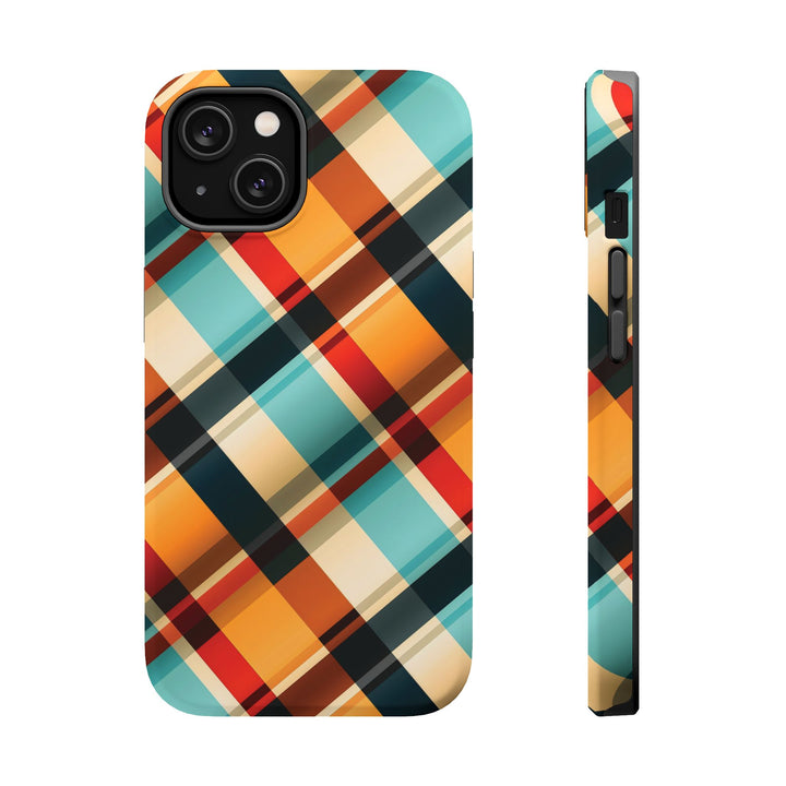 Checkered Plaid Magsafe Gift for Her Cute Phone Case for Iphone, | iPhone 16 | iPhone 15 Pro Max, Iphone 14 Pro Max, 13 12 11 10 9 8 7 - Studio40ParkLane