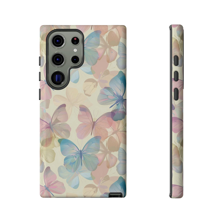 Cute Samsung Case | Cool Iphone Case | Summer Pastel Butterflies, Samsung S24, S23, S22, S21, IPhone 15 Case | Iphone 14 Case, Iphone 13 Case - Studio40ParkLane