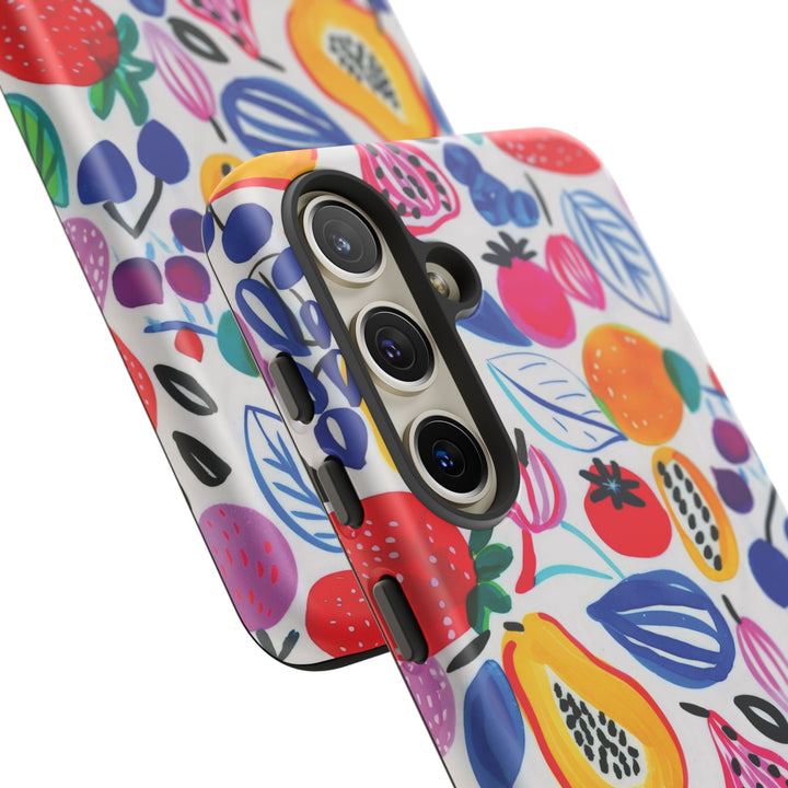 Summer Fruit Cute Tough Phone Case - For Apple iPhone Case 17, 16, 15 Pro Max, 14 Plus, 13 Pro, 12, Samsung Galaxy S26, S25, S24 Plus Ultra - Studio40ParkLane