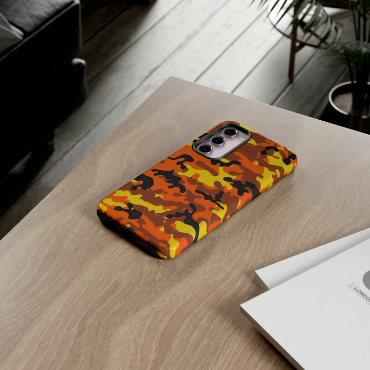 Cool Phone Case | Aesthetic Phone Case | Fall Camo | For Samsung Galaxy S23, S22, S21, S20 | Luxury Double Layer | Cute - Studio40ParkLane