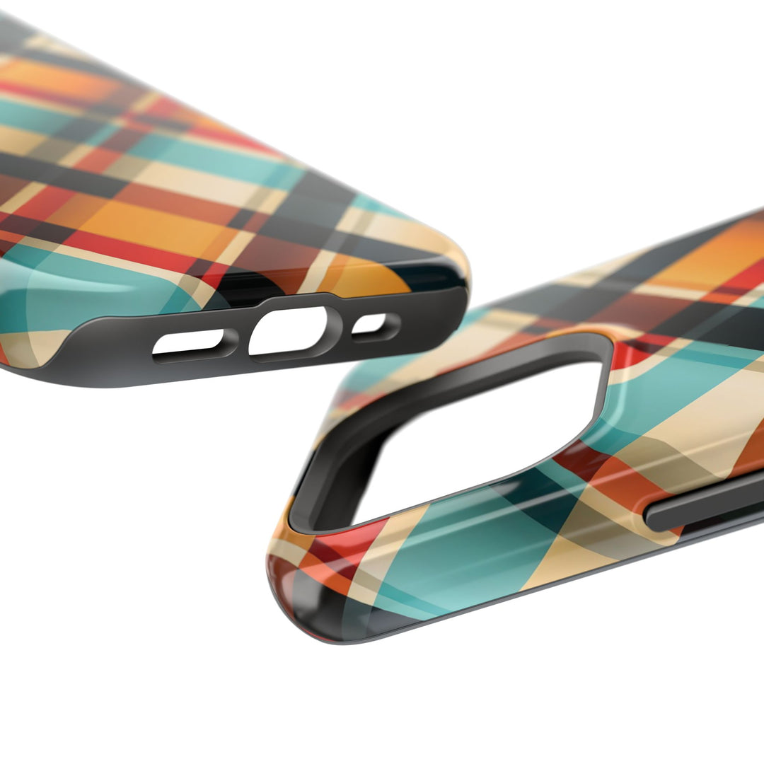 Checkered Plaid Magsafe Gift for Her Cute Phone Case for Iphone, | iPhone 16 | iPhone 15 Pro Max, Iphone 14 Pro Max, 13 12 11 10 9 8 7 - Studio40ParkLane