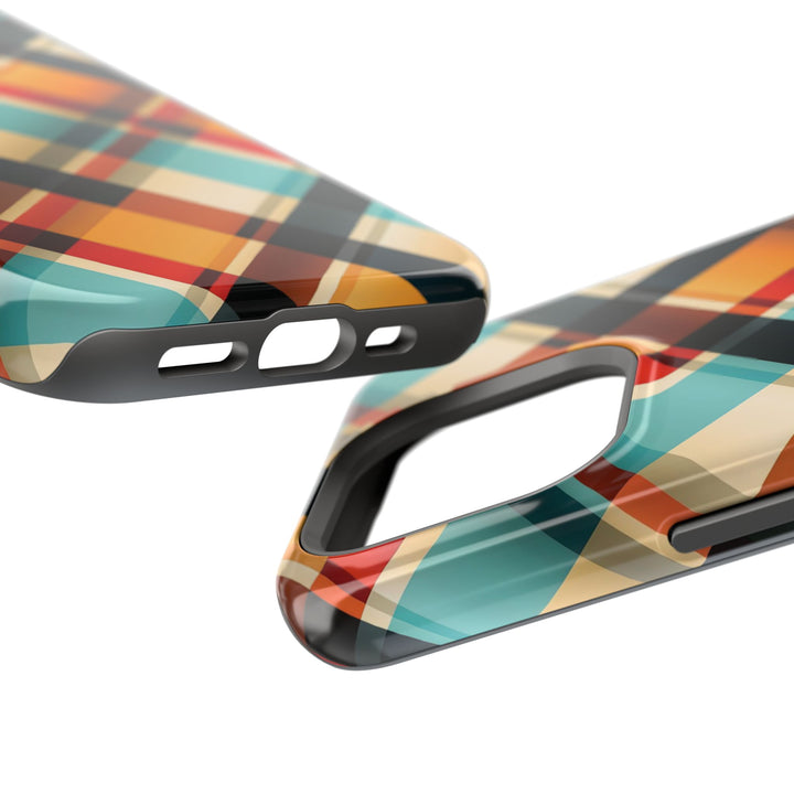 Checkered Plaid Magsafe Gift for Her Cute Phone Case for Iphone, | iPhone 16 | iPhone 15 Pro Max, Iphone 14 Pro Max, 13 12 11 10 9 8 7 - Studio40ParkLane