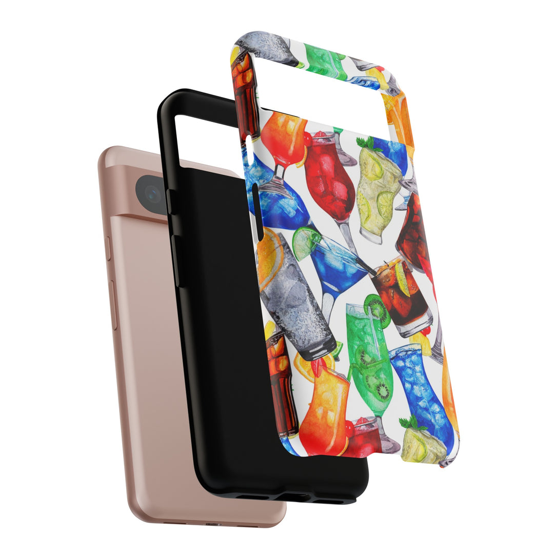 Cute Samsung Case | Cool Iphone Case | Summer Fruit Cocktail, Samsung S24, S23, S22, S21, IPhone 15 Case | Iphone 14 Case, Iphone 13 Case - Studio40ParkLane