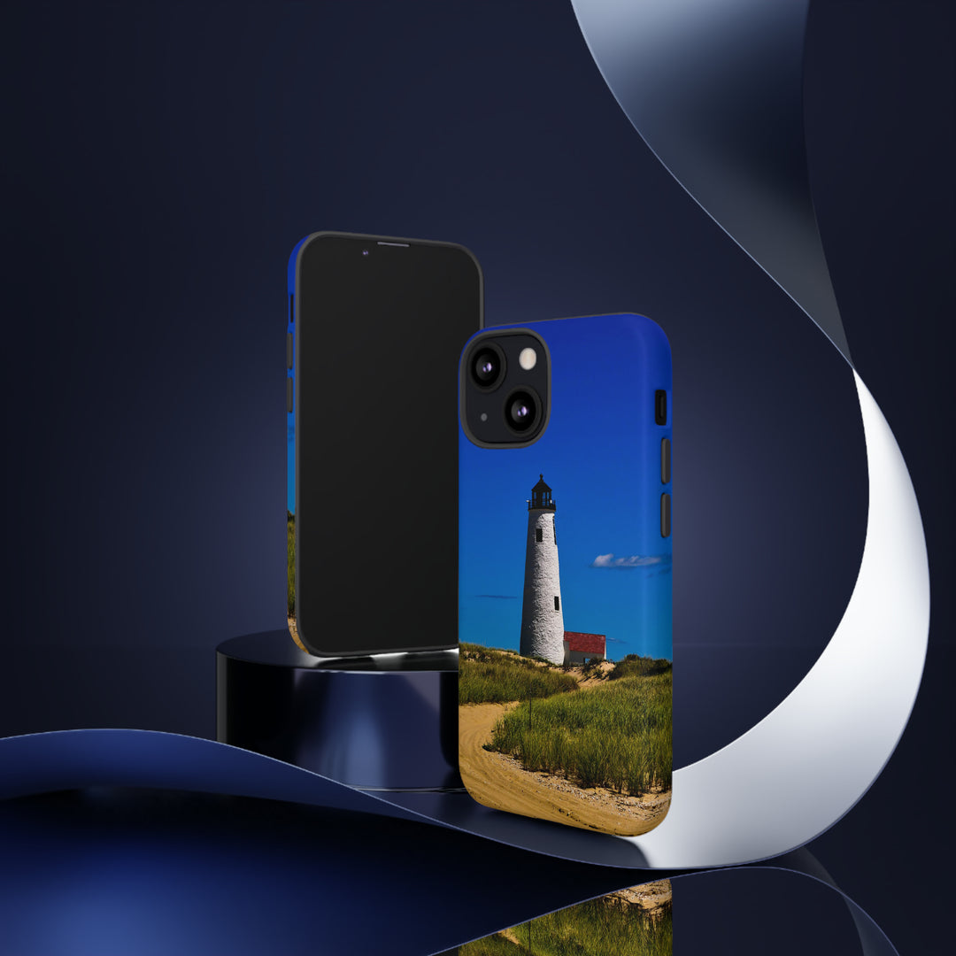 Cute IPhone Case | iPhone 15 Case | iPhone 15 Pro Max Case, Iphone 14 Case, Iphone 14 Pro Max Case IPhone Case for Art Lovers - Beach Lighthouse - Studio40ParkLane