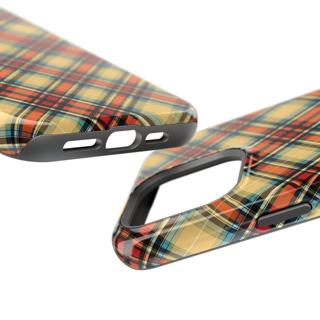 Checkered Plaid Magsafe Gift for Her Cute Phone Case for Iphone, | iPhone 16 | iPhone 15 Pro Max, Iphone 14 Pro Max, 13 12 11 10 9 8 7 - Studio40ParkLane