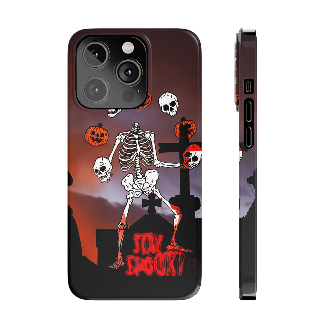 Slim Halloween Spooky Slim Cute Phone Cases for Iphone | iPhone 15 Case | iPhone 15 Pro Max Case, Iphone 14, Iphone 14 Pro Max, Iphone 13 - Studio40ParkLane