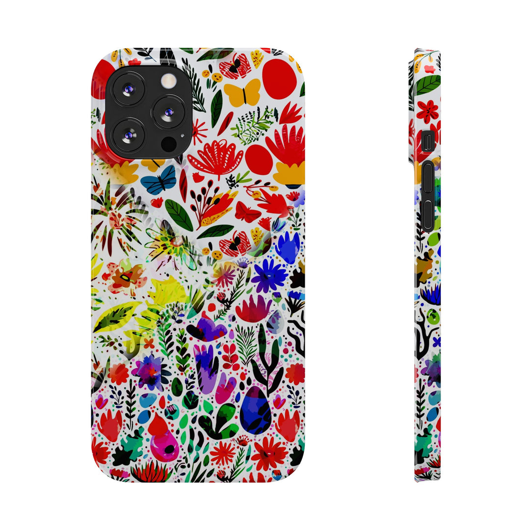 Slim Cute Phone Cases for Iphone | iPhone 15 Case | iPhone 15 Pro Max Case, Iphone 14, Iphone 14 Pro Max, Iphone 13, Flowers 4 Seasons - Studio40ParkLane