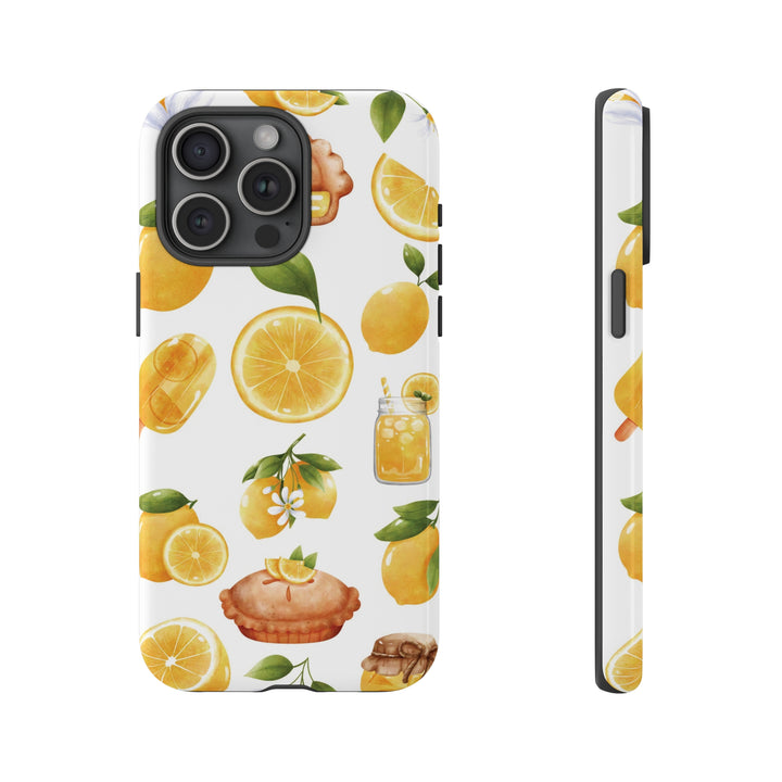 Cute IPhone Case | Summer Fruit Lemon, iPhone 15 Case | iPhone 15 Pro Case, Iphone 14 Case, Iphone 14 Pro Max Case, Protective Iphone Case - Studio40ParkLane