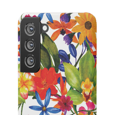 Snap Spring Flowers Cute Phone Cases for Samsung S24, S23, S22, S21, S20, Plus and Ultra, Iphone 16 Pro Max, Iphone 15, 14, 13, 12, 11, 10 - Studio40ParkLane