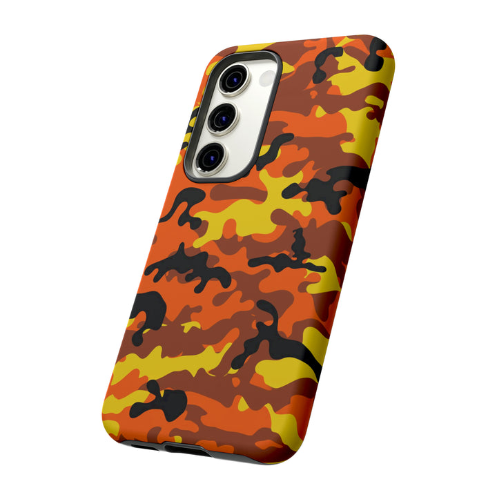Cool Phone Case | Aesthetic Phone Case | Fall Camo | For Samsung Galaxy S23, S22, S21, S20 | Luxury Double Layer | Cute - Studio40ParkLane