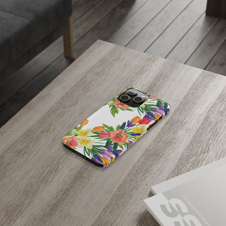 Slim Spring Flowers Gift for Her Cute Phone Cases for Iphone 16 Pro Max | iPhone 15 Case | iPhone 15 Pro Max Case, Iphone 14, 13, 12, 11, 10, 8, 7 - Studio40ParkLane