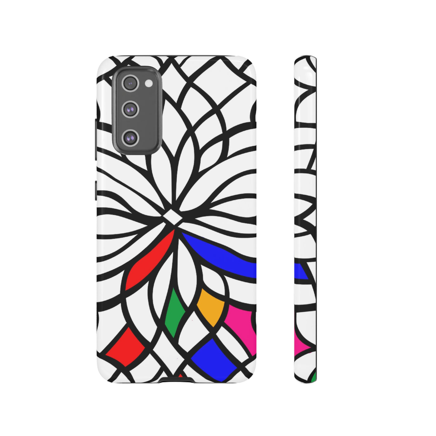 Impact Resistant, Colored Mosaic, Cute Phone Cases for Samsung S24, S23, S22, S21, IPhone 15 pro Iphone 14 pro Iphone 13 IPhone 12 Iphone 11