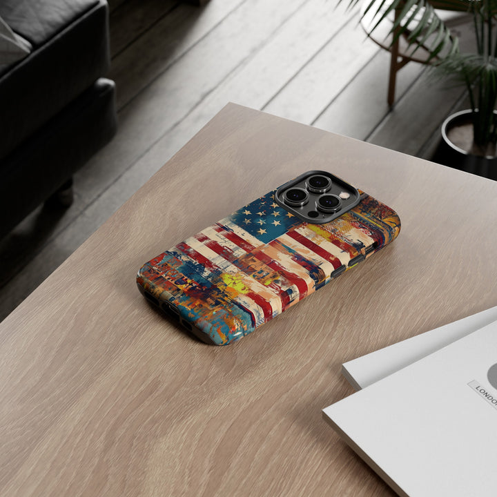 Impact Resistant, American Flag, Cute Phone Cases for Samsung S24, S23, S22, S21, IPhone 15 pro Iphone 14 pro Iphone 13 IPhone 12 Iphone 11 - Studio40ParkLane