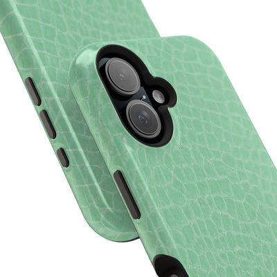 Non Leather Mint Color Pattern Magsafe Cute Phone Case for Iphone Gift for Her, | iPhone 15 Case | iPhone 15 Pro Max Case, Iphone 14, Iphone 14 Pro Max, Iphone 13, Iphone 16 - Studio40ParkLane