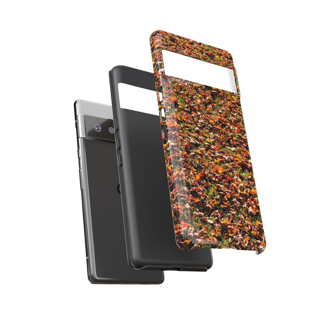 Impact Resistant, Fall Leaves Collage, Cute Phone Cases for Samsung S24, S23, S22, S21, IPhone 15 pro Iphone 14 pro Iphone 13 IPhone 12 Iphone 11 - Studio40ParkLane