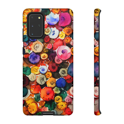 Impact Resistant, Fall Colors Buttons, Cute Phone Cases for Samsung S24, S23, S22, S21, IPhone 15 pro Iphone 14 pro Iphone 13 IPhone 12 Iphone 11