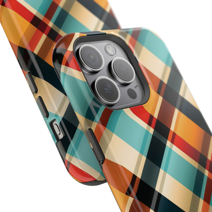 Checkered Plaid Magsafe Gift for Her Cute Phone Case for Iphone, | iPhone 16 | iPhone 15 Pro Max, Iphone 14 Pro Max, 13 12 11 10 9 8 7 - Studio40ParkLane
