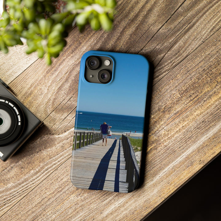 Slim Cute Phone Cases for Iphone - | iPhone 15 Case | iPhone 15 Pro Max Case, Iphone 14 Case, Iphone 14 Pro Max, Iphone 13, Summer Beach Walk - Studio40ParkLane