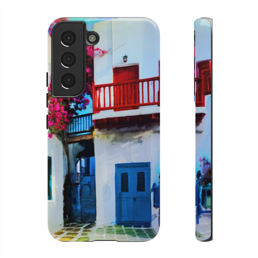 Impact Resistant, Greek Home, Cute Phone Cases for Samsung S24, S23, S22, S21, IPhone 15 pro Iphone 14 pro Iphone 13 IPhone 12 Iphone 11 - Studio40ParkLane