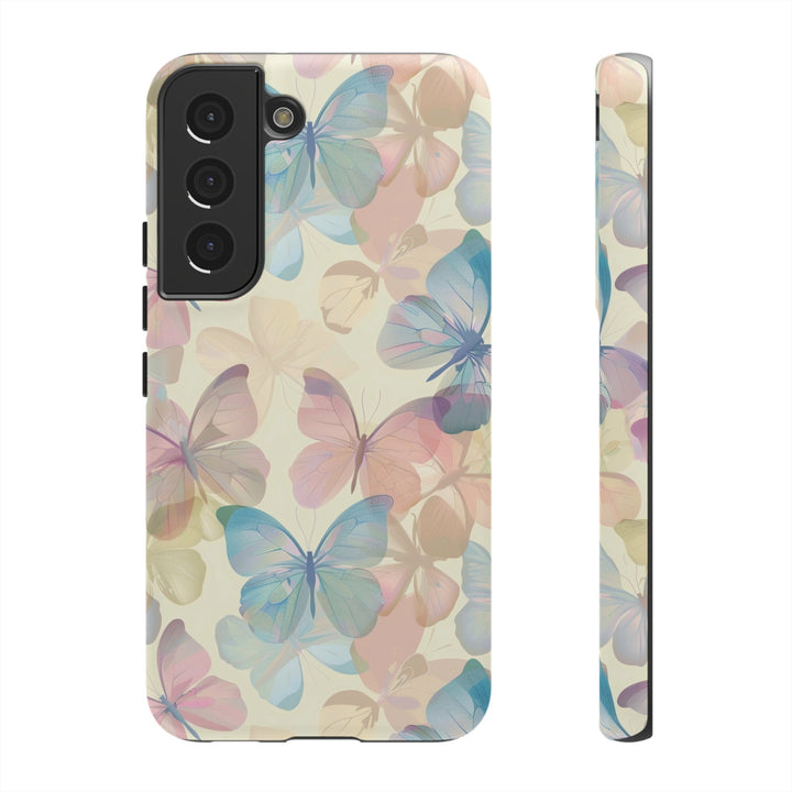 Cute Samsung Case | Cool Iphone Case | Summer Pastel Butterflies, Samsung S24, S23, S22, S21, IPhone 15 Case | Iphone 14 Case, Iphone 13 Case - Studio40ParkLane