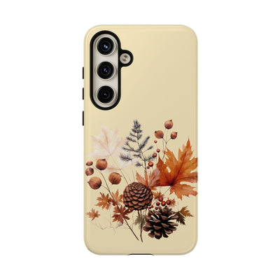 Fall Leaves Foliage Cute Phone Case for, Samsung Galaxy S24, S23, S22, S21, IPhone 16 Case | Iphone 15, Iphone 14, IPhone 13 Case Mom Dad Gift