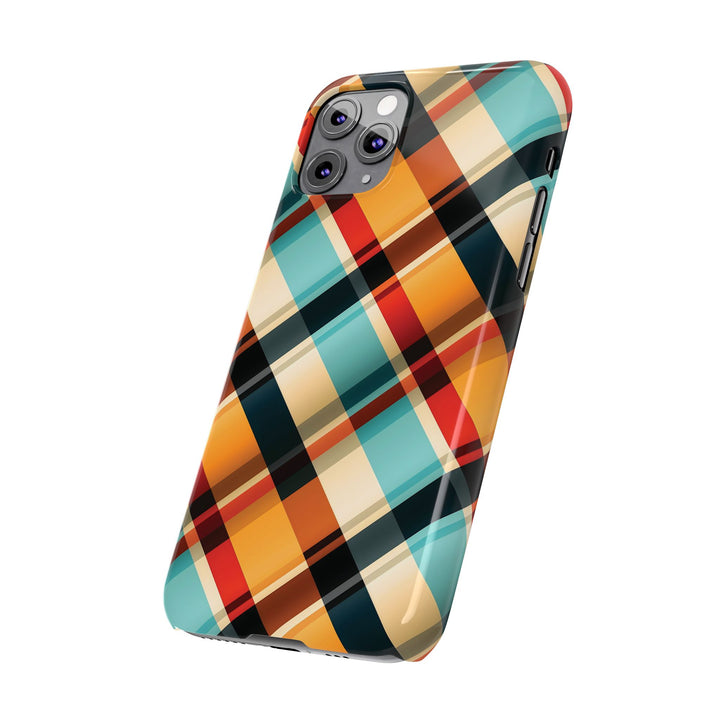 Slim Checkered Plaid Gift for Her Cute Phone Cases for Iphone 16 Pro Max | iPhone 15 Case | iPhone 15 Pro Max Case, Iphone 14, 13, 12, 11, 10, 8, 7 - Studio40ParkLane