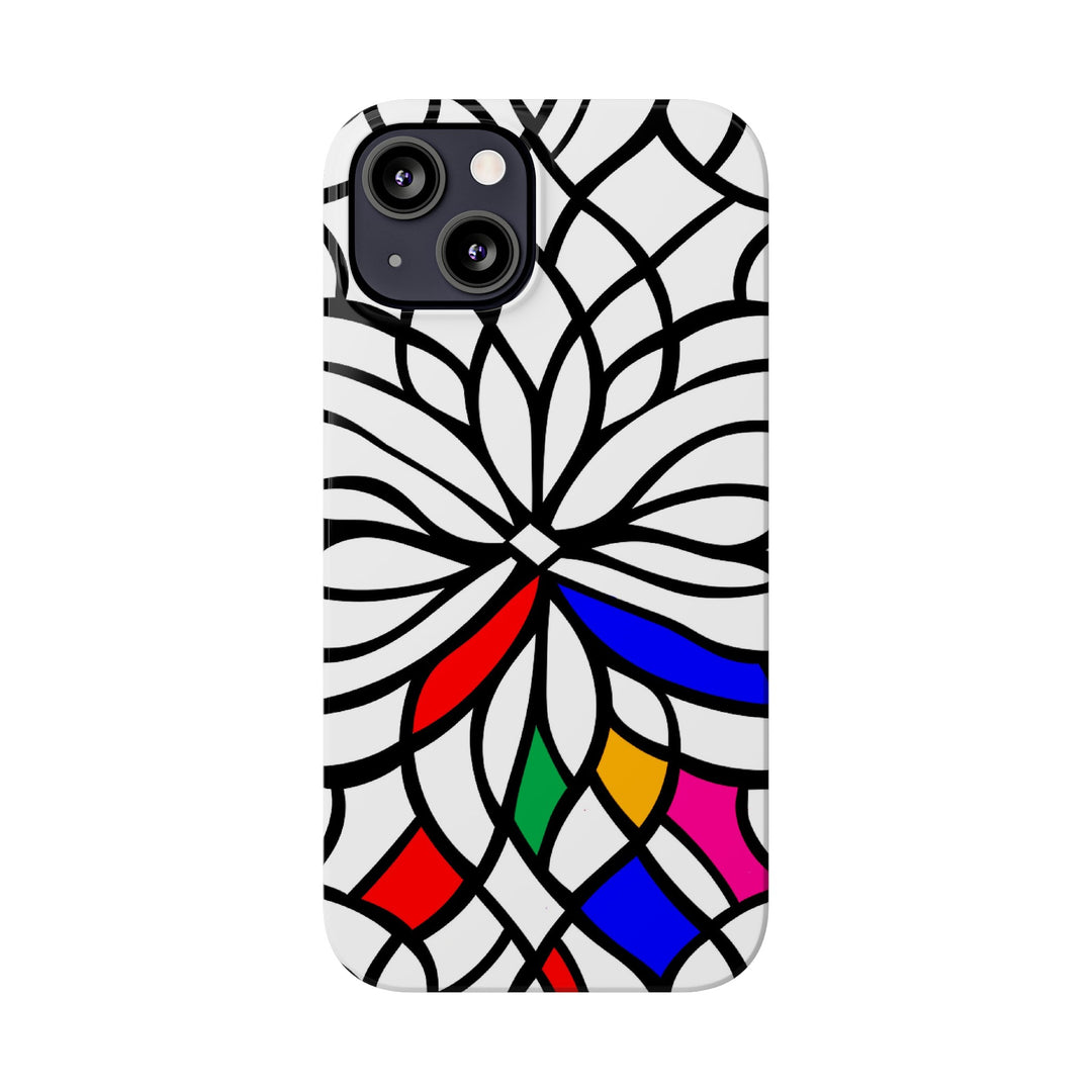 Slim Cute Phone Cases for Iphone | iPhone 15 Case | iPhone 15 Pro Max Case, Iphone 14, Iphone 14 Pro Max, Iphone 13, Colored Spider Web - Studio40ParkLane