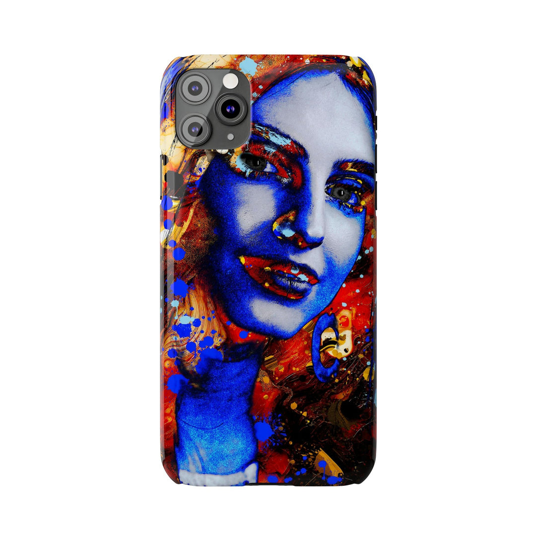 Slim Cute Phone Cases for Iphone - | iPhone 15 Case | iPhone 15 Pro Max Case, Iphone 14 Case, Iphone 14 Pro Max, Iphone 13, Marble Splash Face - Studio40ParkLane