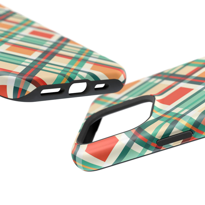 Checkered Plaid Magsafe Gift for Her Cute Phone Case for Iphone, | iPhone 16 | iPhone 15 Pro Max, Iphone 14 Pro Max, 13 12 11 10 9 8 7 - Studio40ParkLane