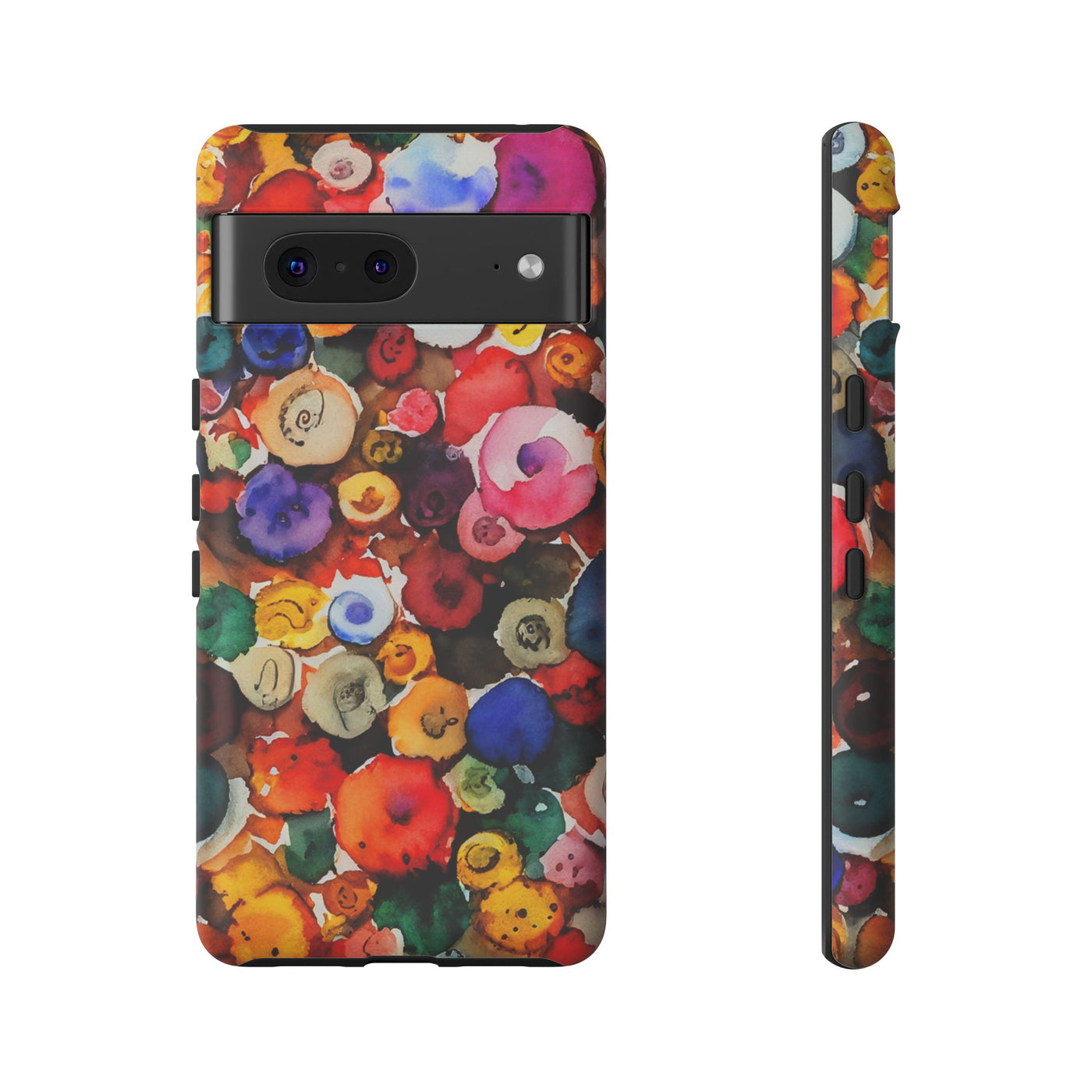 Impact Resistant, Fall Colors Buttons, Cute Phone Cases for Samsung S24, S23, S22, S21, IPhone 15 pro Iphone 14 pro Iphone 13 IPhone 12 Iphone 11