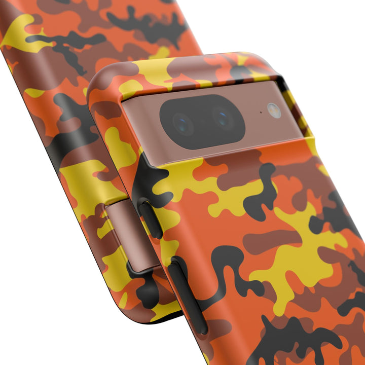 Impact Resistant, Fall camo Camouflage, Cute Phone Cases for Samsung S24, S23, S22, S21, IPhone 15 pro Iphone 14 pro Iphone 13 IPhone 12 Iphone 11 - Studio40ParkLane