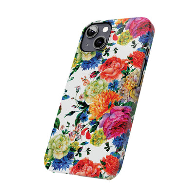 Slim Spring Flowers Gift for Her Cute Phone Cases for Iphone 16 Pro Max | iPhone 15 Case | iPhone 15 Pro Max Case, Iphone 14, 13, 12, 11, 10, 8, 7 - Studio40ParkLane