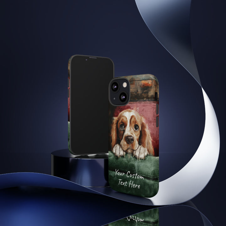 Personalize this Cute IPhone Case | Cocker Spaniel iPhone Case, iPhone 15 Case | iPhone 15 Case, Iphone 14 Case, Iphone 14 Pro Max Case - Studio40ParkLane