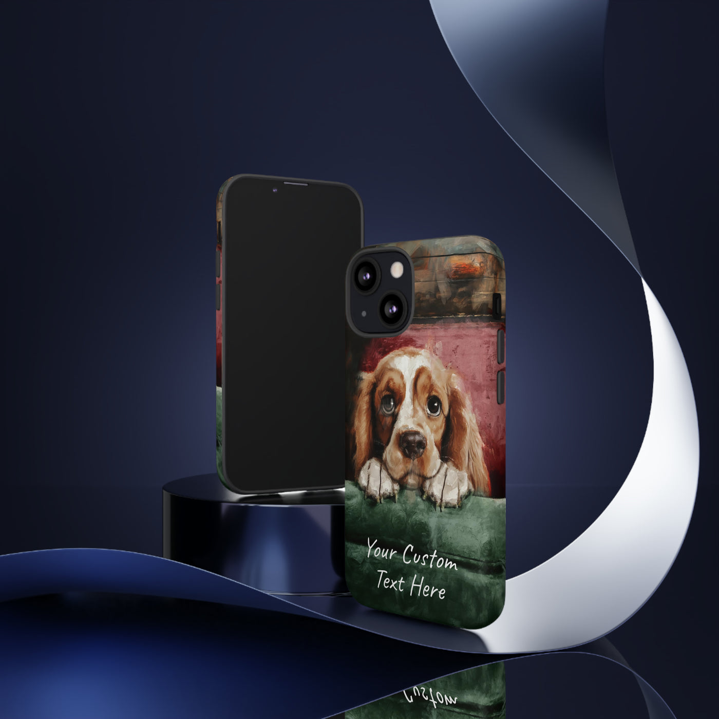 Personalize this Cute IPhone Case | Cocker Spaniel iPhone Case, iPhone 15 Case | iPhone 15 Case, Iphone 14 Case, Iphone 14 Pro Max Case