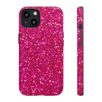 Pink Glitter Cute Phone Case, for IPhone 16 pro Max | Iphone 15, Iphone 14, IPhone 13 Case, 11 8 7, Samsung Galaxy S24, S23, S22, S21, 2 Layer Protection