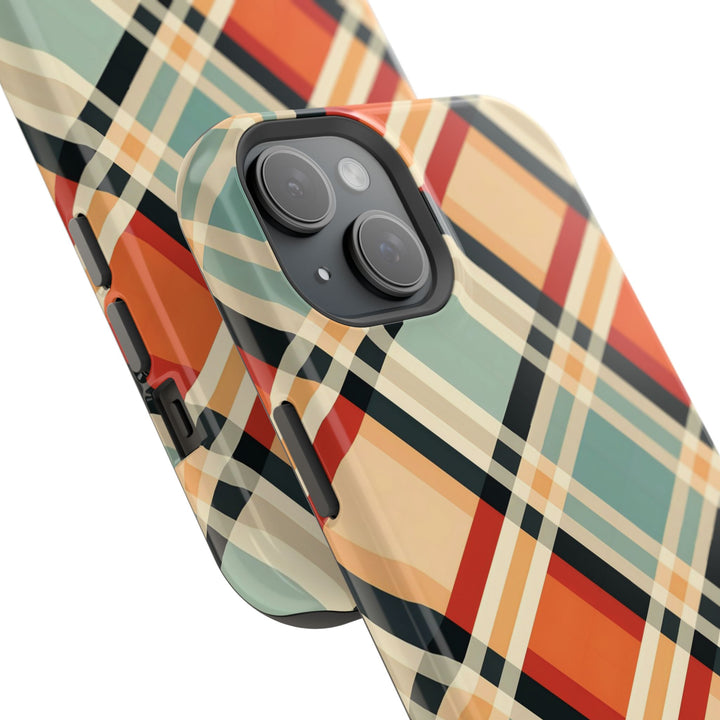 Checkered Plaid Magsafe Gift for Her Cute Phone Case for Iphone, | iPhone 16 | iPhone 15 Pro Max, Iphone 14 Pro Max, 13 12 11 10 9 8 7 - Studio40ParkLane